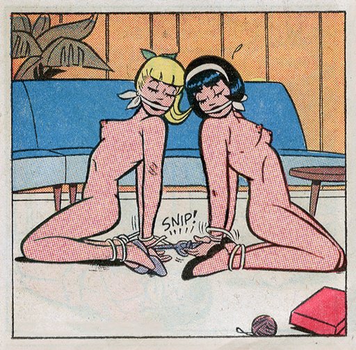 Betty Cooper Porn Bondage Art - Betty And Veronica In Bondage | BDSM Fetish