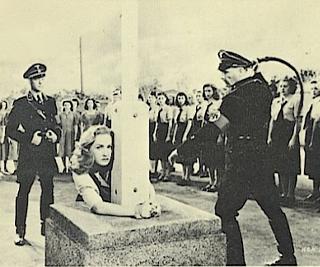 Vintage Nazi Bondage - Parade Ground Bondage Whipping - Bondage Blog