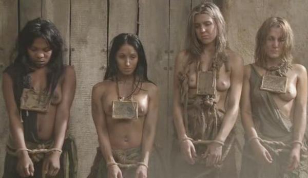 Naked White Slave Girl Inspection